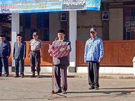 Upacara Hari Kesaktian Pancasila di Halaman Kecamatan Ngawen 