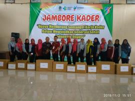 Kader Kesehatan Desa Jurangjero juara I  lomba cerdas cermat