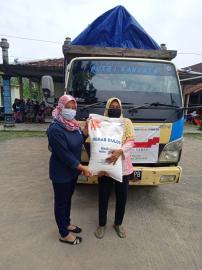 DISTRIBUSI BANTUAN SOSIAL BERAS BULOG BULAN OKTOBER