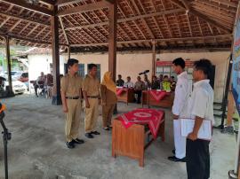 Pengambilan sumpah janji staf pamong kalurahan Jurangjero
