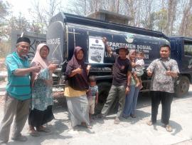 Droping air bersih
